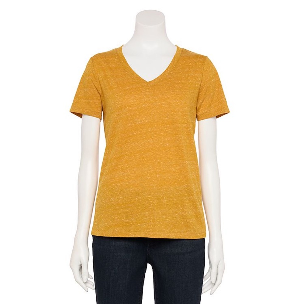 👚Sonoma Gold Fitted Short Sleeve Tee